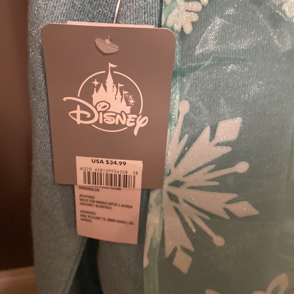 Disney Frozen zip up jacket, size 9/10 NWT - Picture 4 of 4